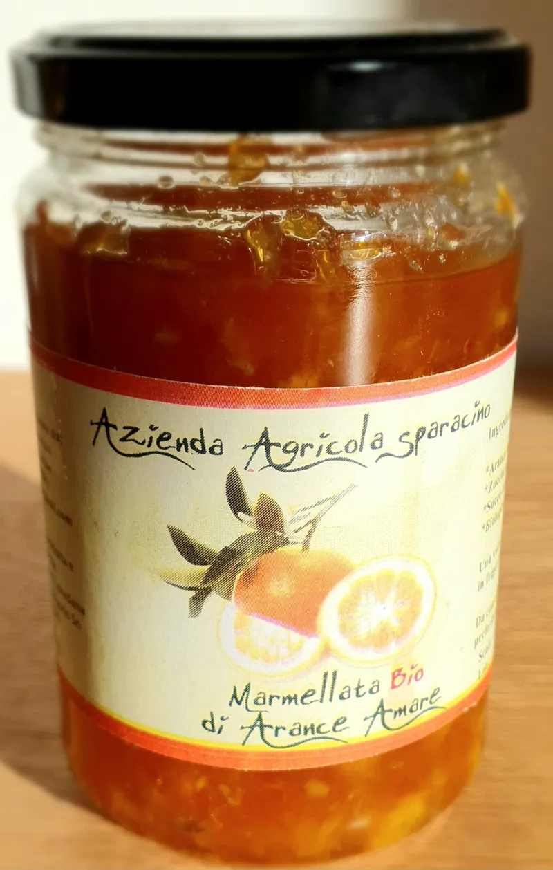 350g Original sizilianische Bio-Bitterorangenmarmelade, vegan