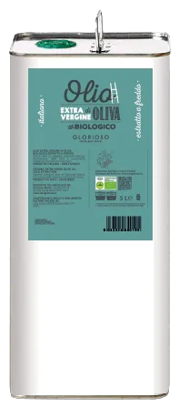 5000ml Kanister Olio di Oliva Extra Vergine Biologico, vegan