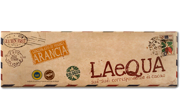 Bio-Schokolade aus Modica mit Bio-Orangenschalen, vegan, 60g