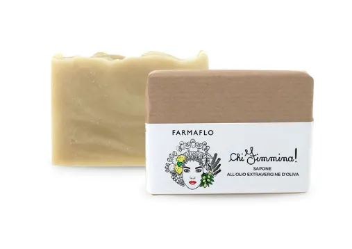 Chi Fimmina!  Natürliche Reinigungs- & Peelingseife mit nativem Olivenöl Extra Vergine, vegan