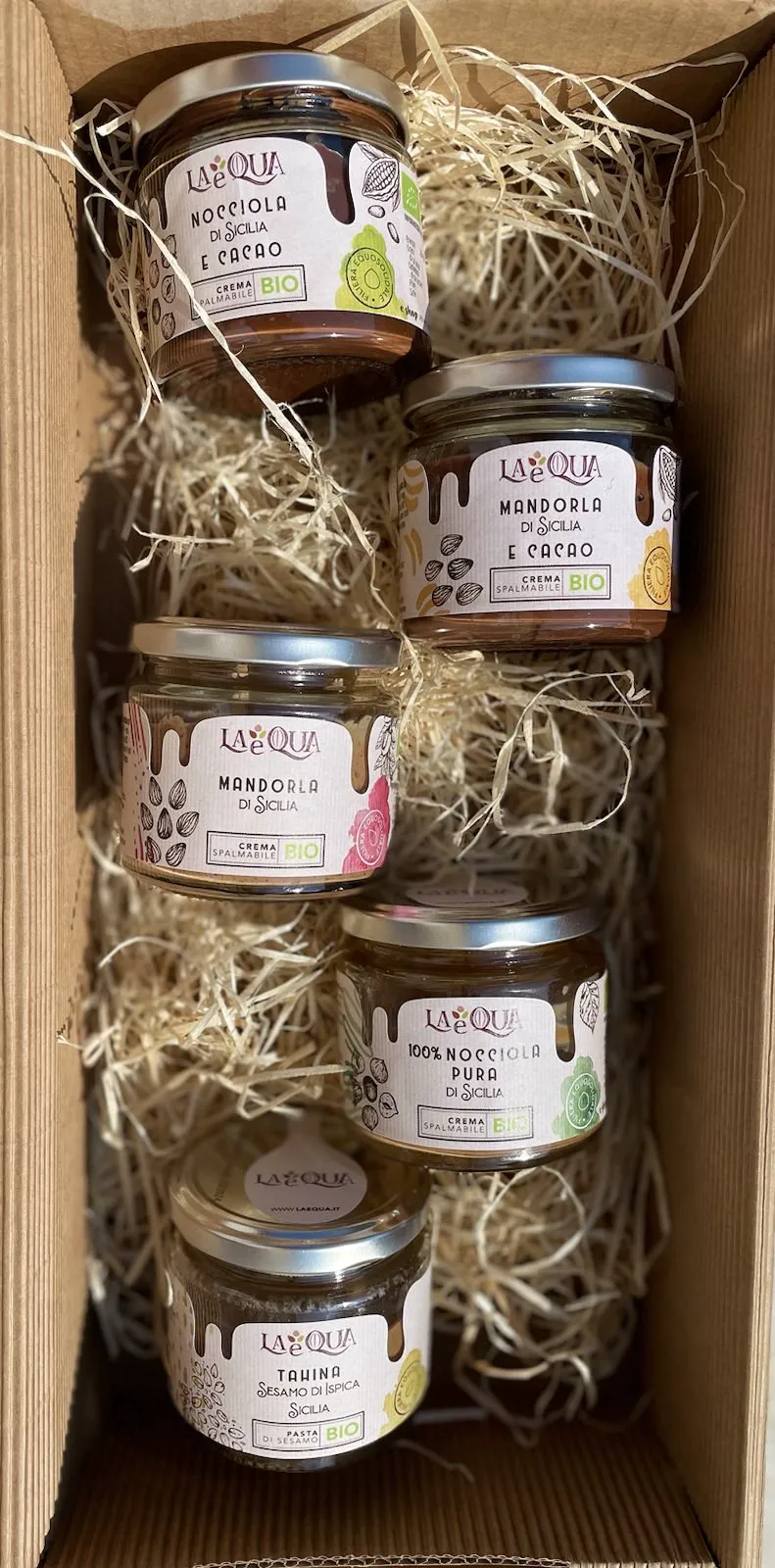 CREMA AMORE SICILIA BIO - Geschenkbox