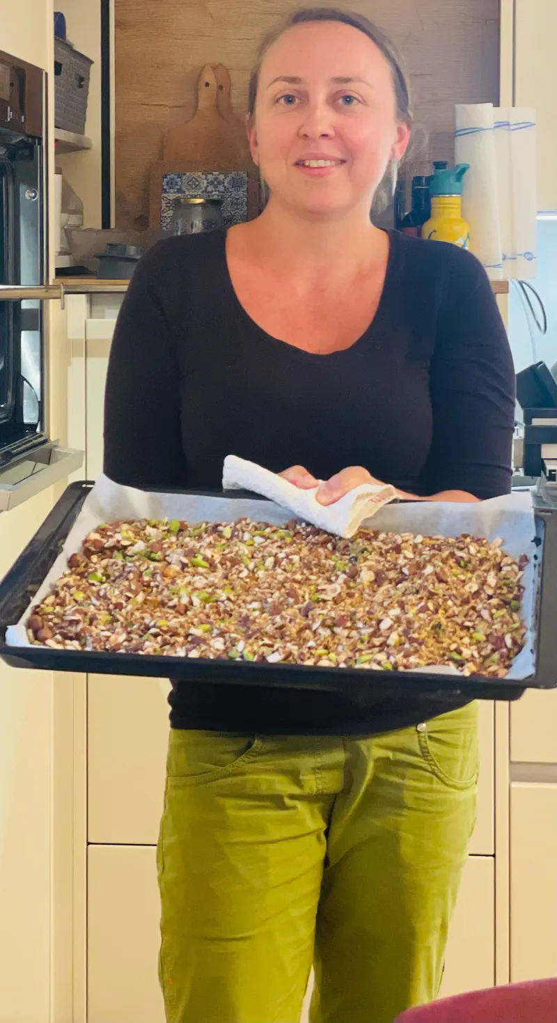 Granola - sizilianisches Superfood, vegan, ohne Zucker, glutenfrei, Low Carb,