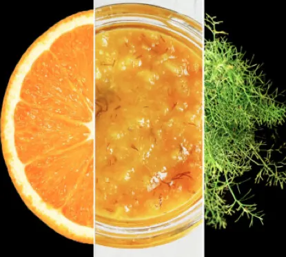 Marmellata di Arancia e Finocchietto sel Salvatico: Orange & wilder Fenchel, 200g, vegan