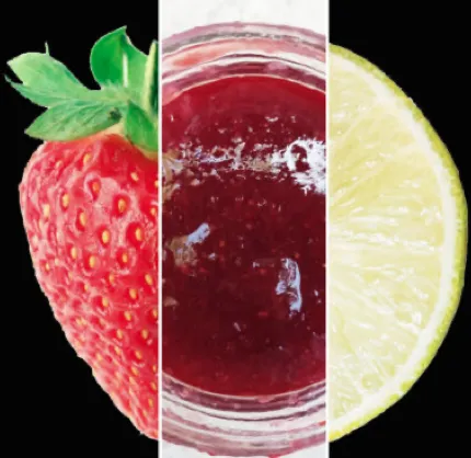 Marmellata di Fragola e Limone: Erdbeeren & Zitronen, 200g, vegan