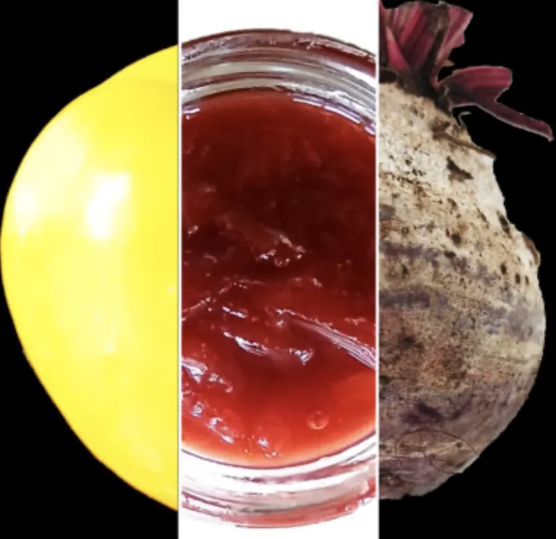 Sizilianisches Chutney aus gelben Pflaumen & roter Bete, 100g, vegan
