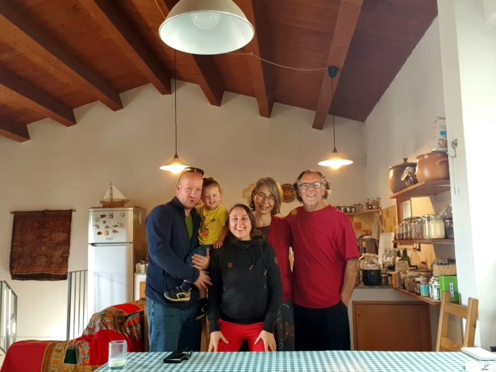 Bio Orangen Ernte in Sizilien