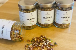 Granola Zutaten Auswahl