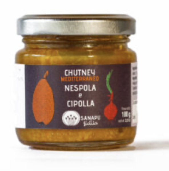 Copyright: Sanapu Sicilia; Sizilianisches Chutney aus Mispel & Zwiebel, 100g, vegan